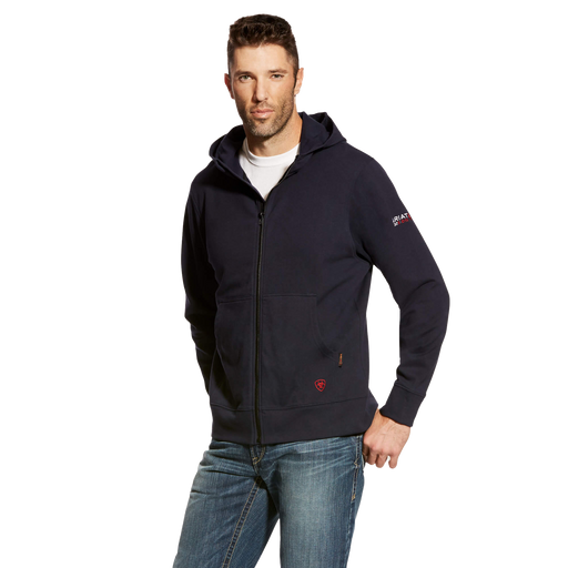 Ariat FR DuraStretch Full Zip Hoodie Front