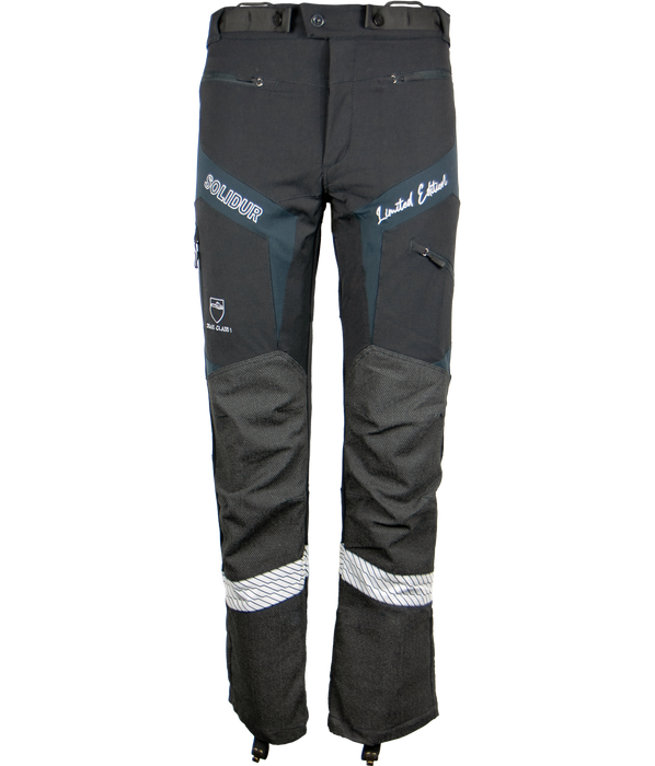 Solidur Limited Edition Black Climb Chainsaw Pants