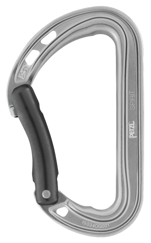 PETZL SPIRIT BENT GATE, NON-LOCKING