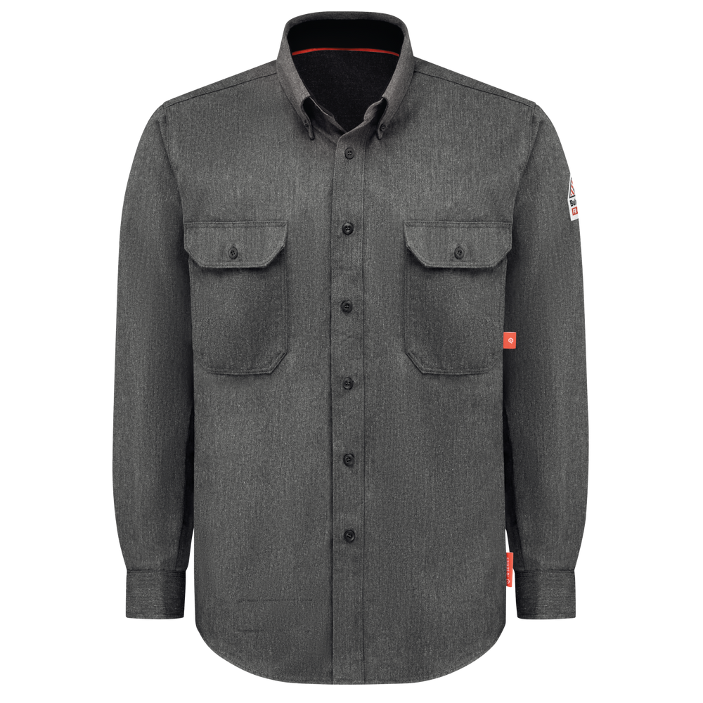 Bulwark Mens iQ series Lightweight Comfort Enhanced Visibility Shirt