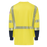 Bulwark Hi-Visability Lightweight Colorblock Long-Sleeve T-Shirt