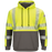 Bulwark Men's Hi-Visibility Color Block Pullover Fleece Sweatshirt