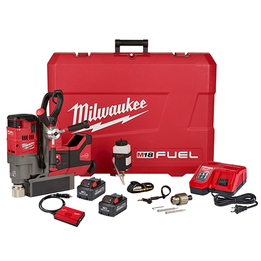 Milwaukee M18 FUEL 1-1/2" Lineman Magnetic Drill High Demand™ Kit