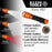KLEIN Rechargeable 2-Color LED Flashlight with Holster