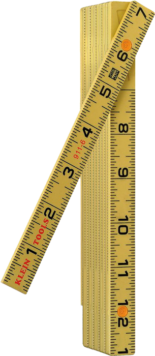 Klein Fiberglass Folding Ruler