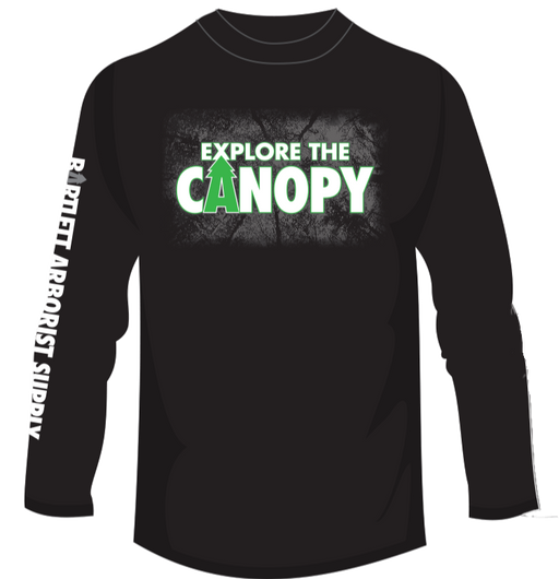 BARTLETT EXPLORE THE CANOPY BLACK LONG SLEEVED