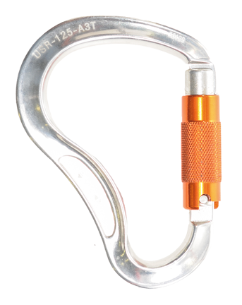 US Rigging Aluminum Autolock Carabiner 25kN