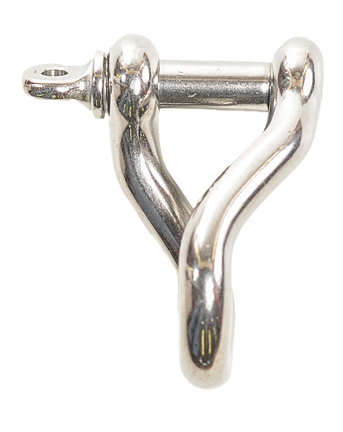 US Rigging Large Stainless Steel Twisted Clevis