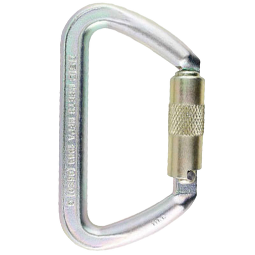 ISC STEEL IRON WIZARD SINGLE LOCKING TWIST LOCK CARABINER