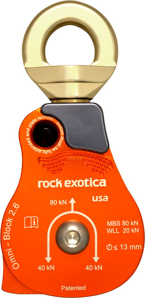 2.6 Inch Omni Block Pulley