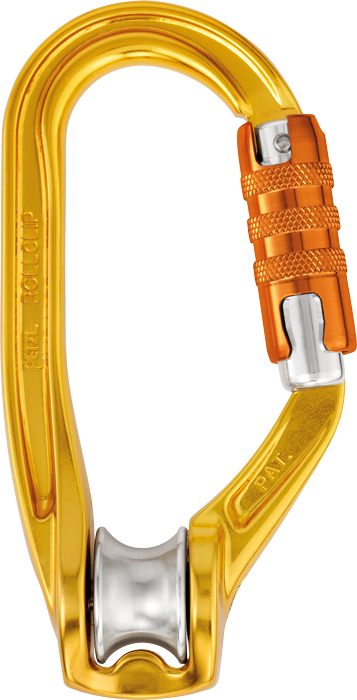 PETZL ROLL CLIP TRIACT-LOCK CARABINER