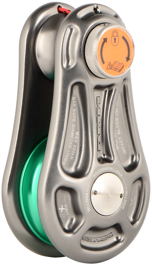 DMM IMPACT BLOCK UP TO 5/8" ROPE