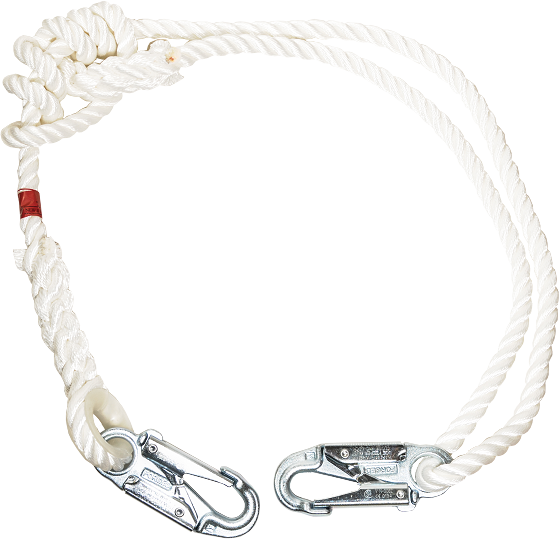 3-STRAND LANYARD 5/8" BOMBER LINE ADJUSTS 3'-6'