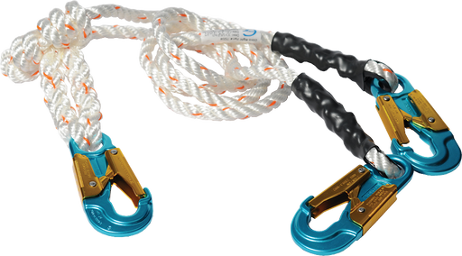 2 in 1 LANYARD with aluminum snaps