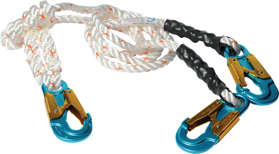 2 in 1 LANYARD with aluminum snaps