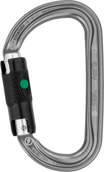 PETZL AM'D BALL LOCK CARABINER