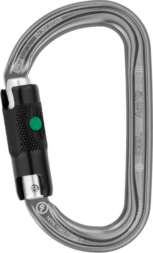 PETZL AM'D BALL LOCK CARABINER