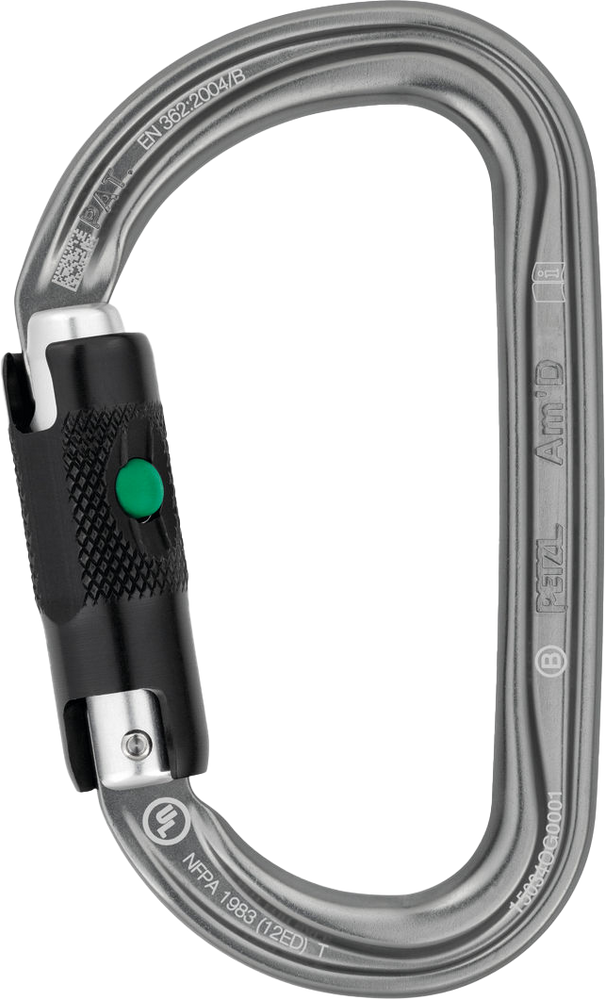 PETZL AM'D BALL LOCK CARABINER
