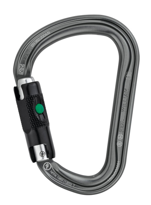 PETZL WILLIAM BALL LOCK HMS CARABINER
