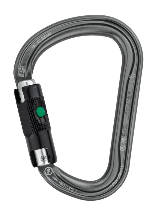 PETZL WILLIAM BALL LOCK HMS CARABINER