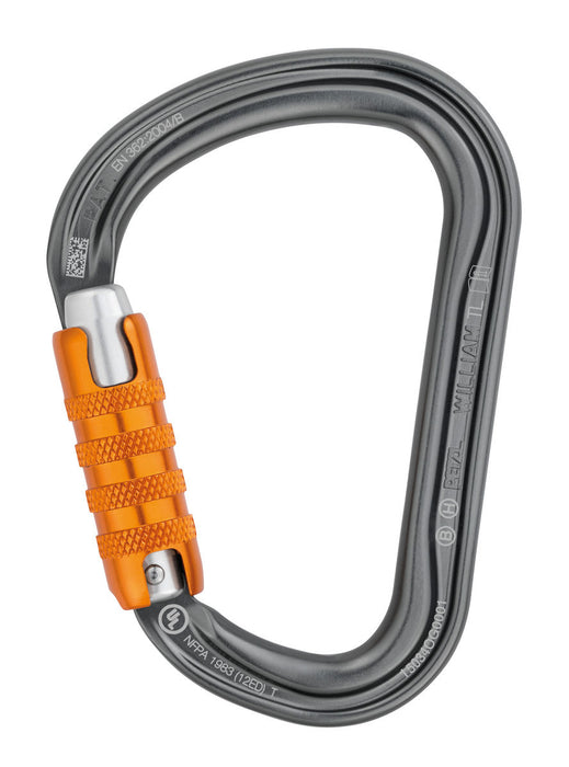 PETZL WILLIAM TRI-ACT HMS CARABINER