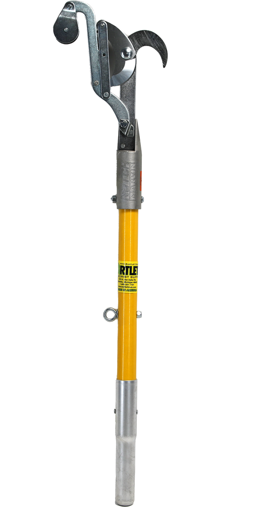 Round Bartlett Aluminum Pole Pruner with Bull Head