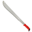 MACHETE 22" PLASTIC HANDLE
