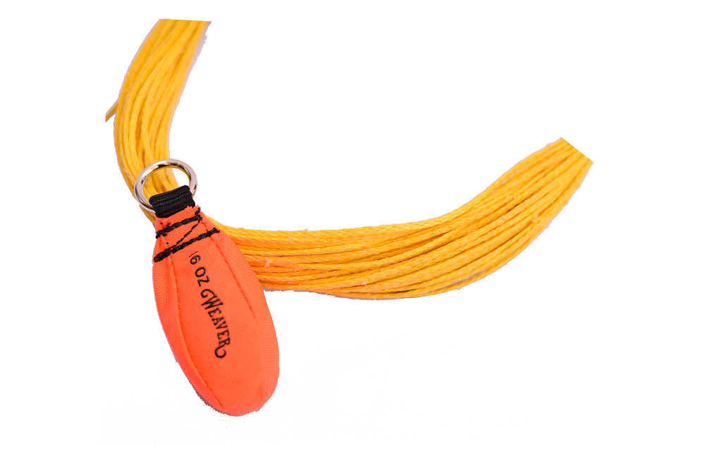 THROW WEIGHT WITH SLICK LINE