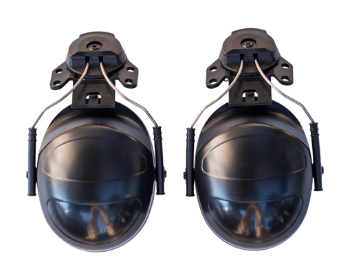 BLACK HELMET MUFFS