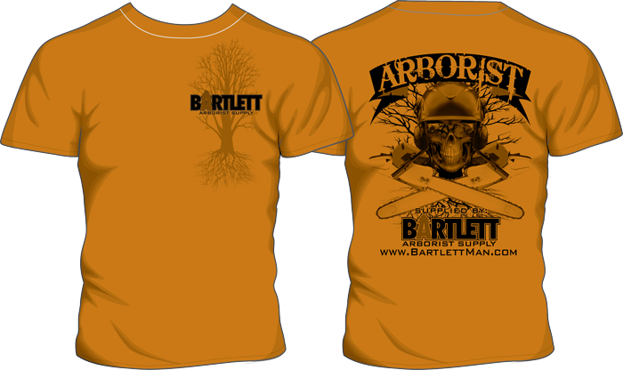 BARTLETT SKULL & CHAINSAWS SHIRT