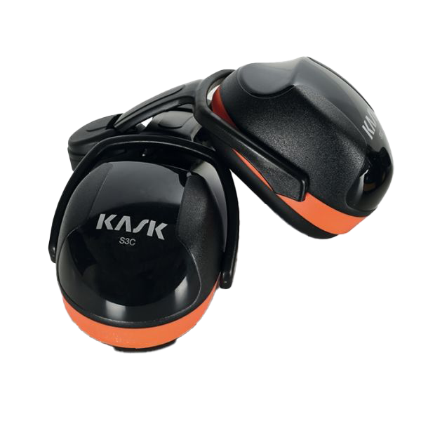 KASK SC3 ORANGE MUFFS