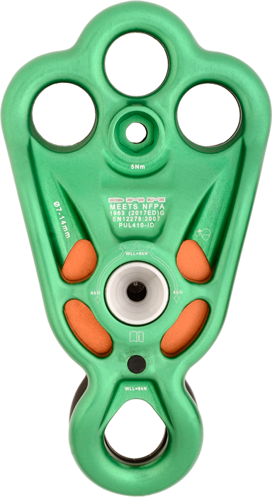 DMM RIGGER PULLEY WITH BECKET