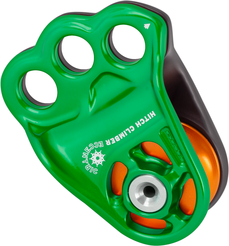 DMM HITCHCLIMBER ECCENTRIC PULLEY GREEN