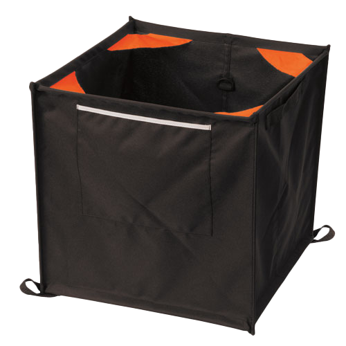 THROW LINE CUBE, BLACK/ORANGE